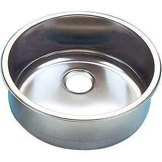 Vask båt Barka, rund, Ø335 mm, rustfrit stål, sølv