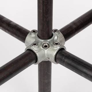 Clarrods Clamps CL158 4-vejs kryds, Ø26,9 mm