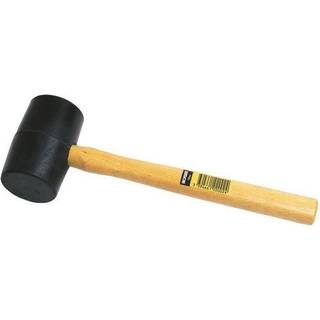 Ironside 102002 Gummihammer træhåndtag, 530 g