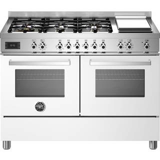 PRO126G2EBIT Professional gaskomfur, 120 cm, hvid