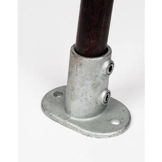 Clarrods Clamps CL232 vinklet justerbar flange, 4-10°, Ø48,3 mm
