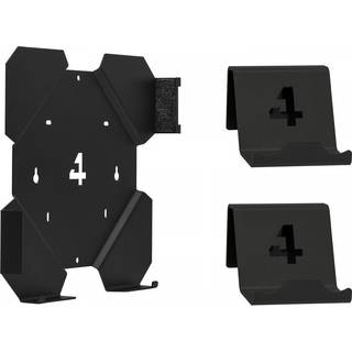 4Mount Black Bundle - Vægbeslag - Sony PlayStation 4 Slim