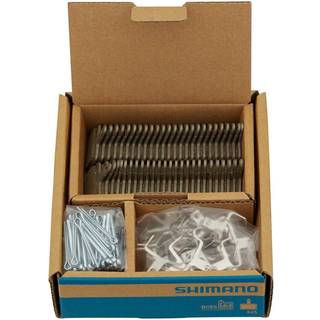 Shimano, bremseklodser disk DEORE, resin pad B05S Værkstedspakke med 25 stk