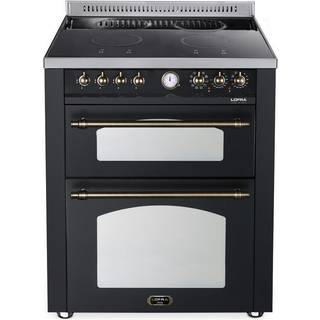 Komfur - Dolce Vita 70 cm (2 ovne) (Sort/Bronze) Induktion