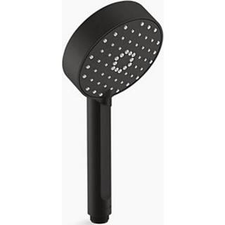 Kohler 72415-G-BL Awaken G110 Tre-funktion Handshower Handheld Broeshead med 3 sprayindstillinger 1,75 GPM Matte sort