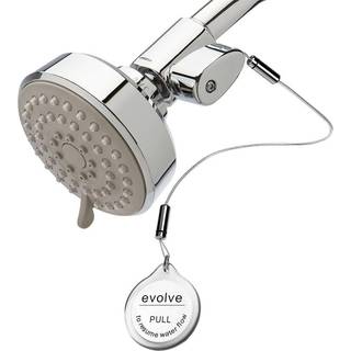 Evolve Multifunction Shower Head ShowerStart TSV-Vatten- och energibesparingar utan uppoffringsmodell: EV3021-CP150-SB