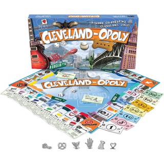 Sent til Sky Cleveland -Oppoly - City in a Box Board Game