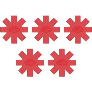 Ballarini 5-PC Silicone Cookware Protections Made in Italy Red