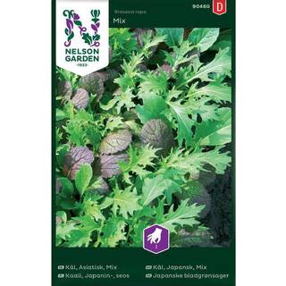 Japanske bladgrønsager Mix