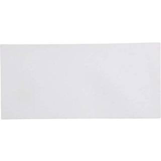 Sikker måde trækkraft 16 """" x 34 """" Hvid klæbende vinyl Anti Slip Non Skid Safety Bath Mat