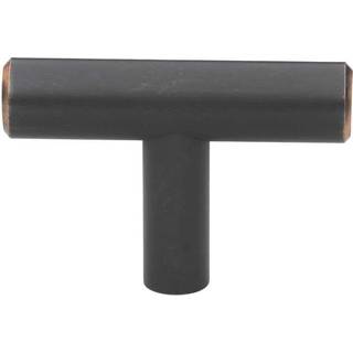 Gliderithardware 5002-T-ORB-10 2 tommer olie gnidet bronze solid T bar Handle Knaps 10 Pack