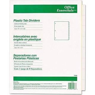 Office Essentials Insertable Tab Index Divider (s?t af 8)