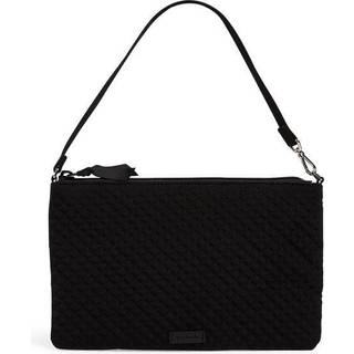 Vera Bradley Women's Microfiber Convertible Wristlet med RFID Protection Classic Black One St?rrelse