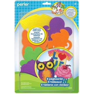 Perler Bead Pegboard Value Pack 8 Pcs