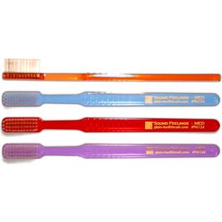 Lydf?lelser Tandb?rste - Grundl?ggende medium 4 -pakke voksen