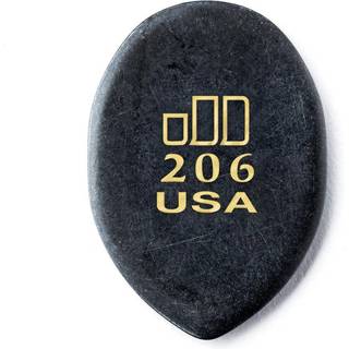 Dunlop 477P206 JD Jazztonesa Black Medium Tip 6Players Pack