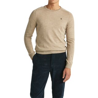 Morris Merino O-neck Brown