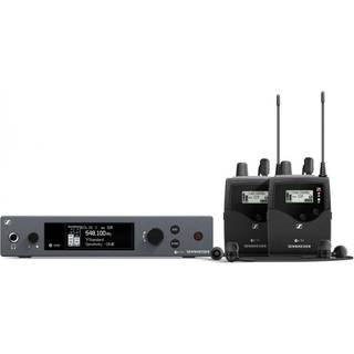 Sennheiser ew IEM G4-Twin-A, wireless stereo in-ear monitoring double set