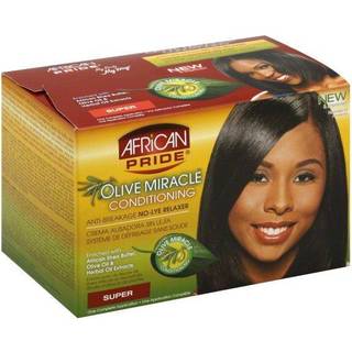 African Pride Olive Miracle Relaxer Super