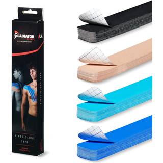 Gladiator Sports Kinesiotape Streifen - 25 Stück - 25 x 5 cm
