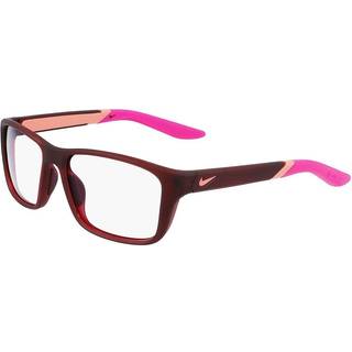 Nike Unisex NIKE 5045 607 Optiske stel Plast Bordeaux Firkantet