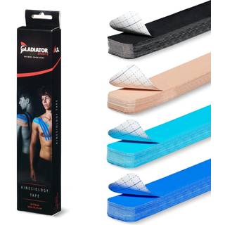 Gladiator Sports Kinesiotape Streifen - 25 Stück - 25 x 5 cm