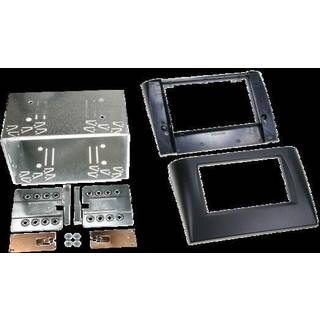 Monteringsramme 2-DIN Fiat Stilo, sort