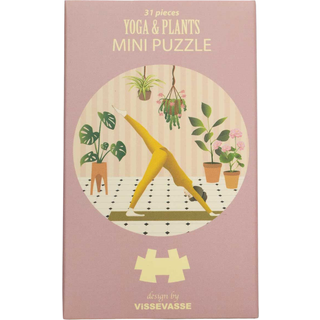 Yoga & Plants - Mini Puzzle fra ViSSEVASSE