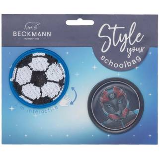 Beckmann Mærker 2 stk Smiley/Fodbold