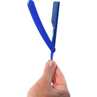 L3VEL3 Straight Razor Holder Blue