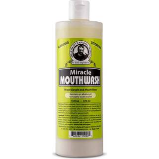 Onkel Harrys naturlige alkaliserende mirakel mundskyl | Voksen & b?rn mundskyl for d?rlig ?nde | PH Balanced Oral Care Mouth Wash & Mouth Rinse (