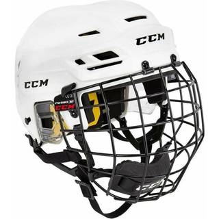 CCM Tacks 210 Combo Hockey Hjelm (Hvid)