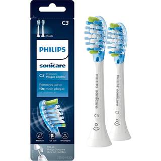 Philips Sonicare C3 Premium Plaque Forsvar 2 x Tandbørstehoveder - Hvid 2 stk