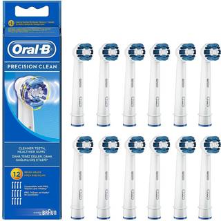 Oral-B Tandbørstehoveder Precision Clean - Hvid - 12 stk