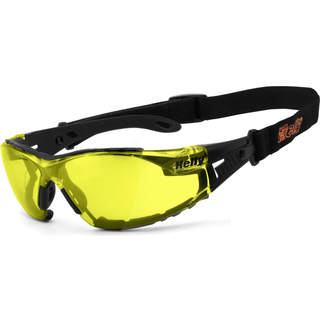 HELLY - No.1 Bikereyes | Motorradbrille, Multifunktionsbrille, Motorrad-Sonnenbrille, Bikerbrille, winddicht, gepolstert | moab 5 - xenolit