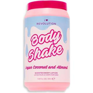I love revolution shower shake vegan coconut and almond scented shower gel 320ml