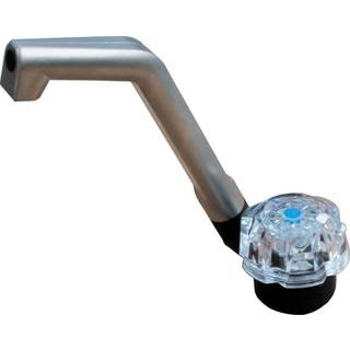 Enkeltvandhane båd, med foldbar tud, 10 mm (25/64″) slange / 12 mm (15/32″) slange, plast