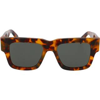 Retrosuperfuture Unisex 9D0 Mega Spotted Havana Solbriller Plast Havana Grå Firkantet