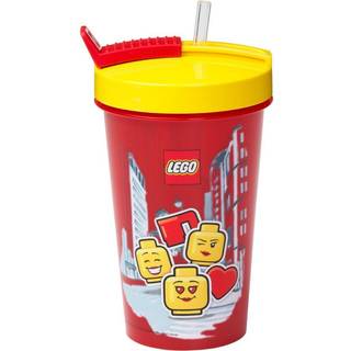 LEGO TUMBLER WITH STRAW ICONIC GIRL