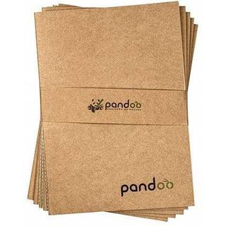 Pandoo - Bambus Notesbøger A4 - 5 stk.
