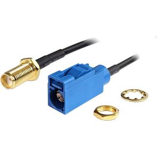 Delock FAKRA C hun til SMA hun kabel - RG-174 - 20 cm
