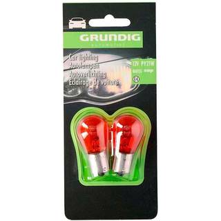 Bil lys, grundig, 12v, 21w, 2 stk., orange