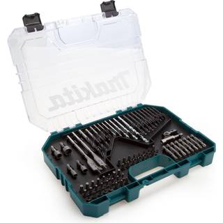 Makita Drill/Bit Set With Clear Lid 75 Parts E-15126