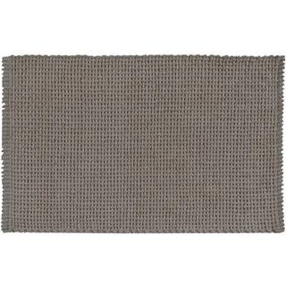 Bademåtte bomuld taupe 50x80 cm