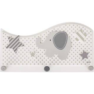 Goki - Wooden Coat Rack Elephant and Stars