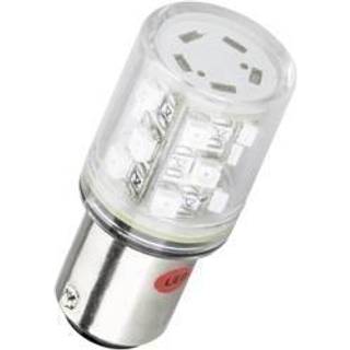 Barthelme LED-signallampe BA15d Grøn 24 V/DC, 24 V/AC