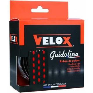 Velox Bi-Color Styrbånd - Sort/Rød