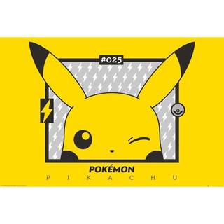 ABYstyle - POKEMON Poster Pikachu Wink (91.5x61cm) - Plakat