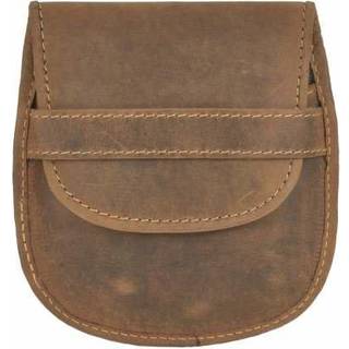 Munitionstasche Leder 10x11cm 6er "Vintage Hunting" antikbraun | Greenburry.de
