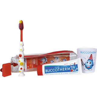 Buccotherm Tandbørstesæt Junior 2-6 årige - 5 dele - Økologisk